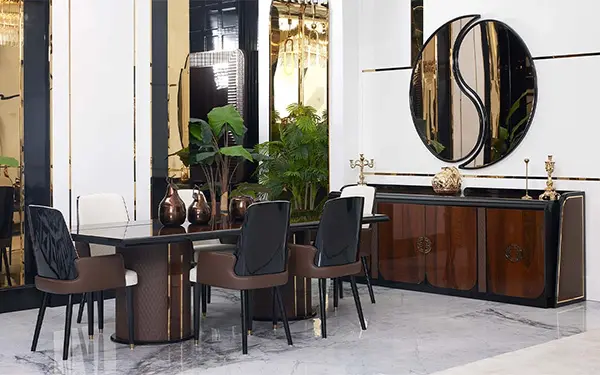 Lüks Mobilya Yemek Odası